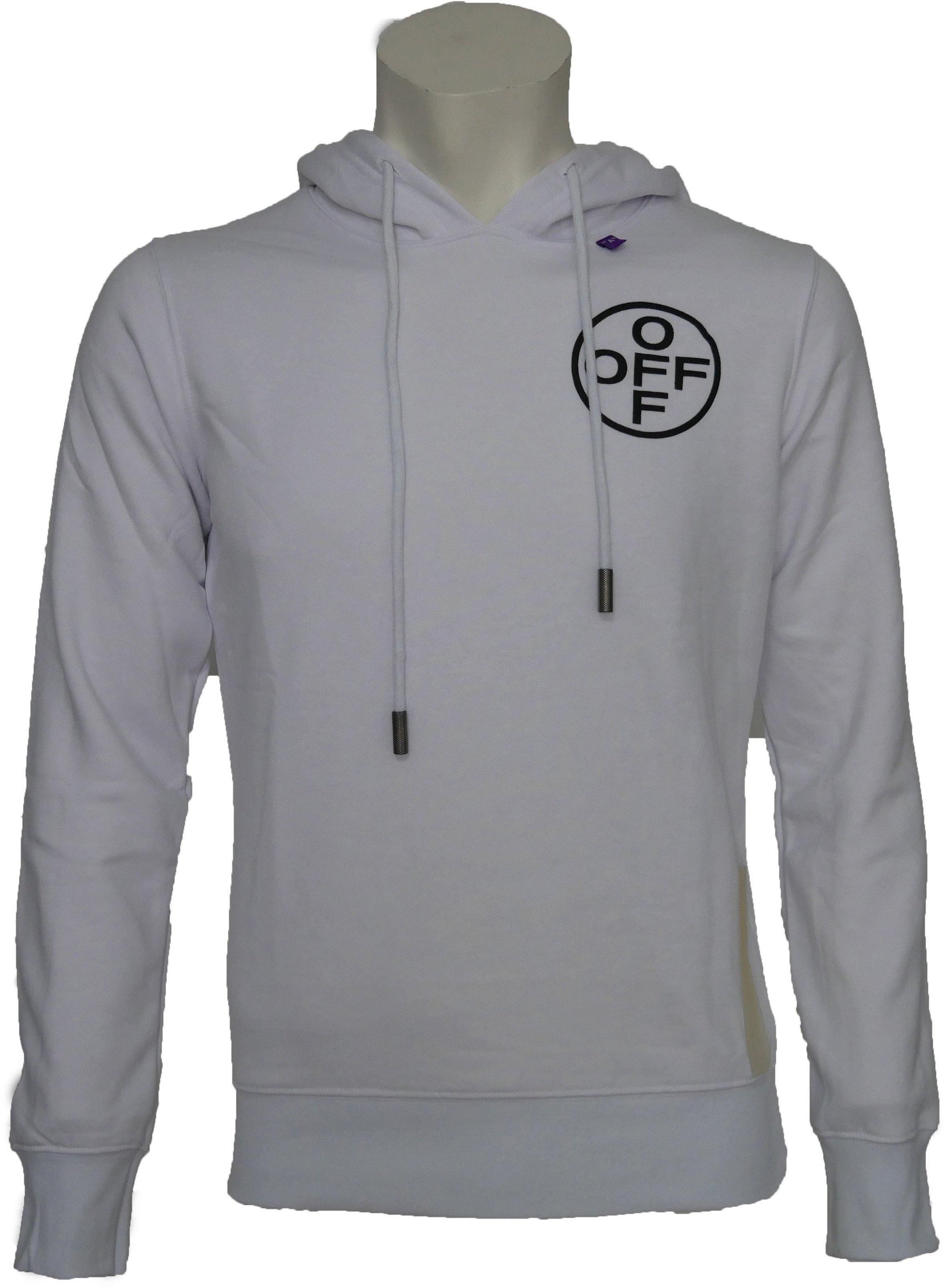 Off-White Herren Hoodie Kapuzenpullover – Vorderansicht