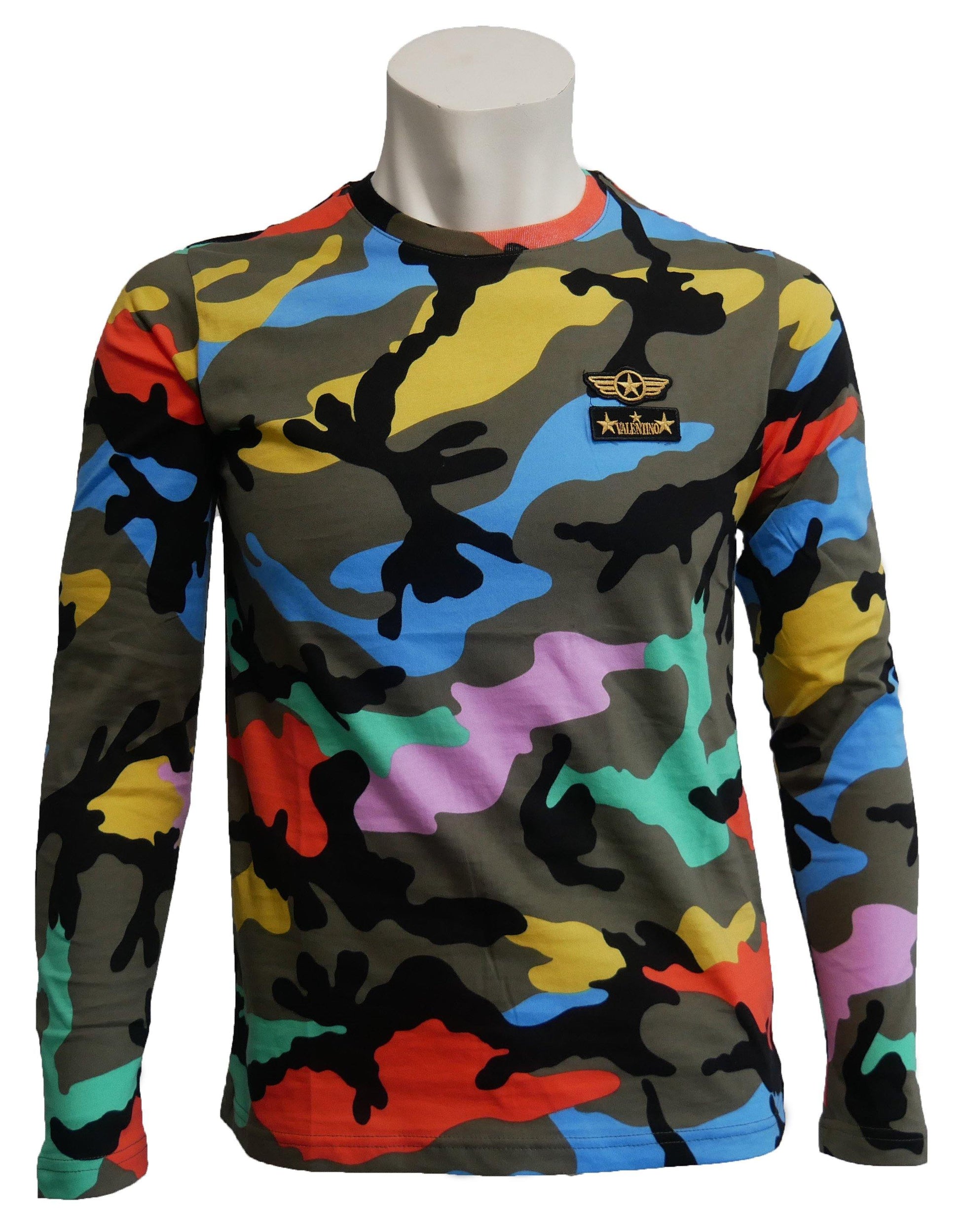 Valentino Langarm T-Shirt - Salvin Store